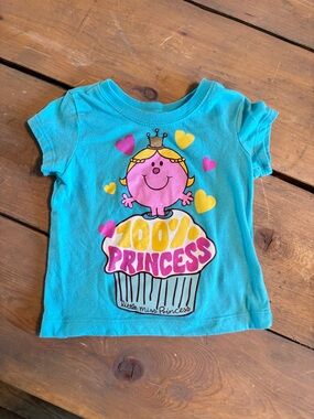 Girls' Little Miss Princess Graphic Tee